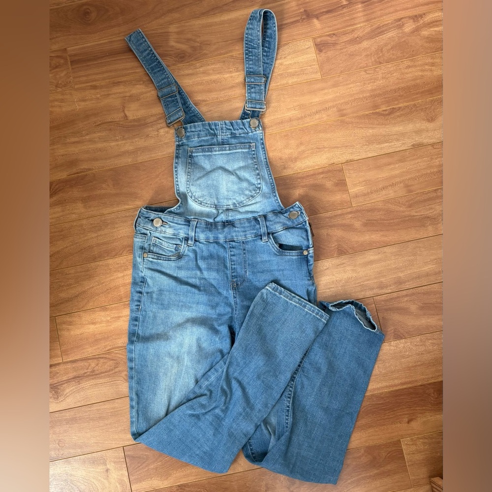Dollhouse Light Blue Denim Overalls